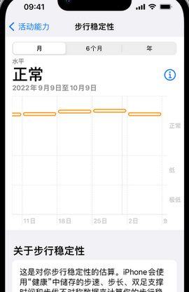 建宁iPhone手机维修如何在iPhone开启'步行稳定性通知'