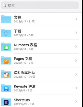 建宁apple维修中心分享iPhone文件应用中存储和找到下载文件