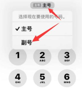 建宁苹果14维修店分享iPhone 14 Pro Max使用副卡打电话的方法 