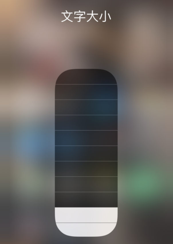 建宁苹果手机维修分享小技巧：在 iPhone 控制中心快速调节字体大小 
